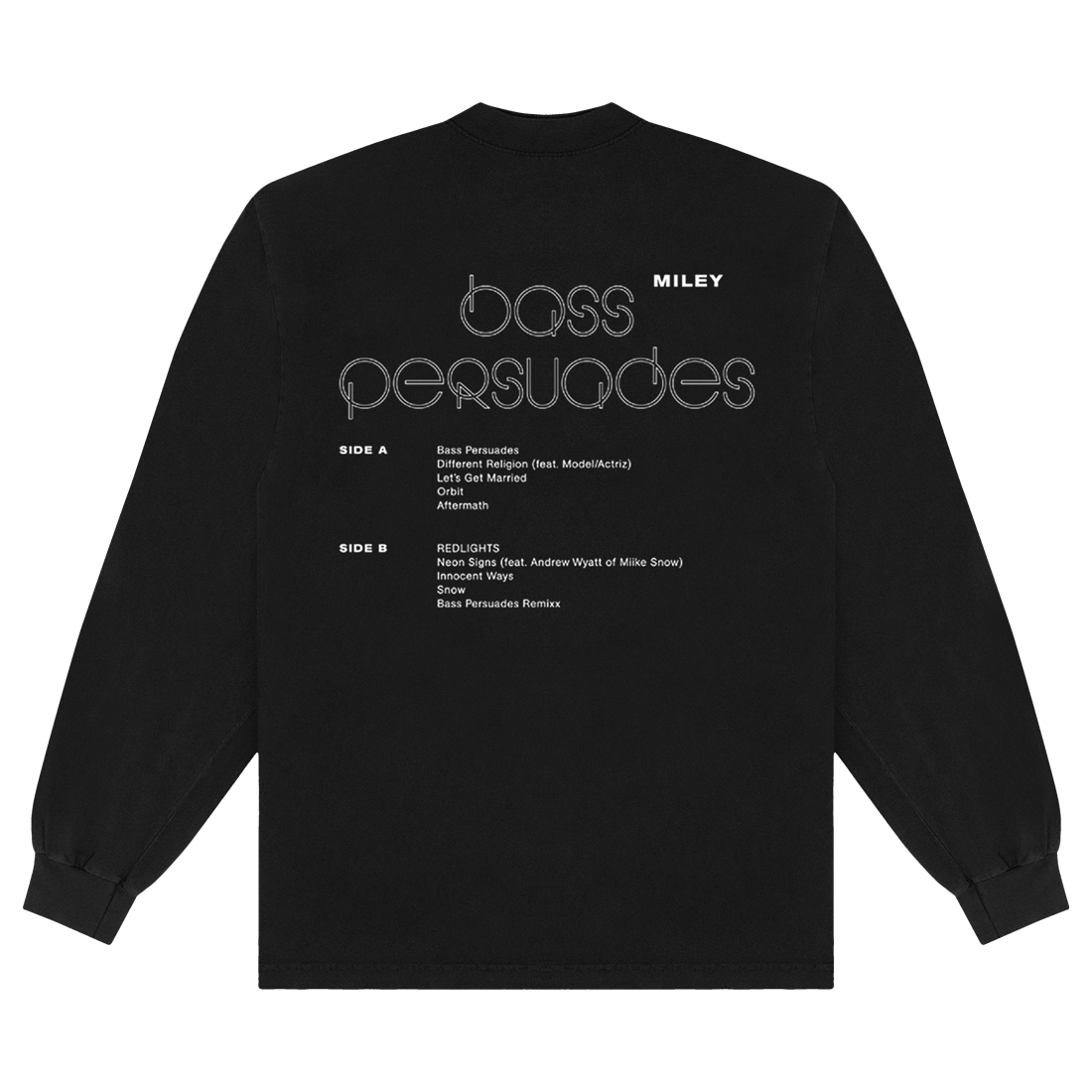Bass Persuades Black Long Sleeve