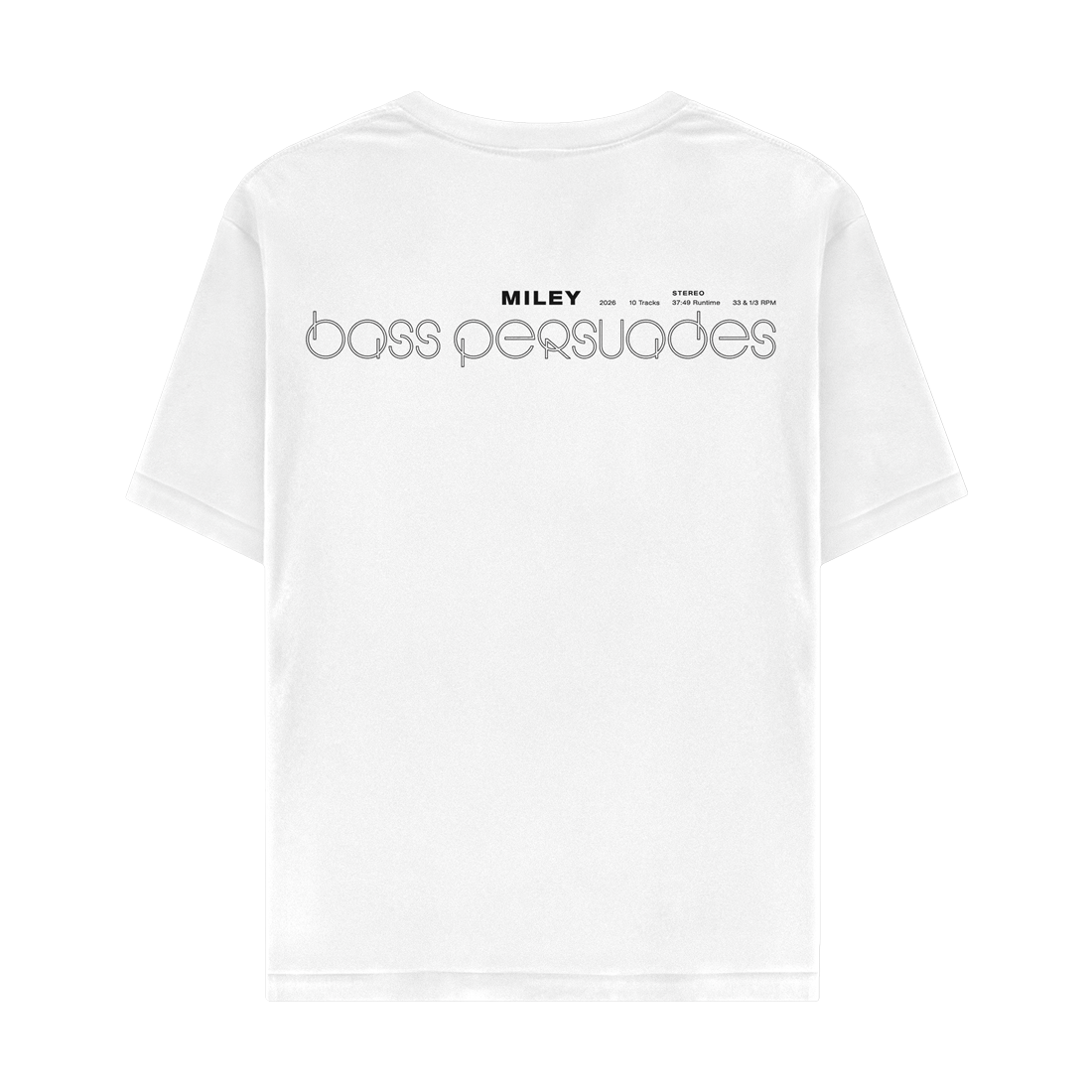 Bass Persuades White T-Shirt