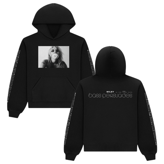 Bass Persuades Black Hoodie