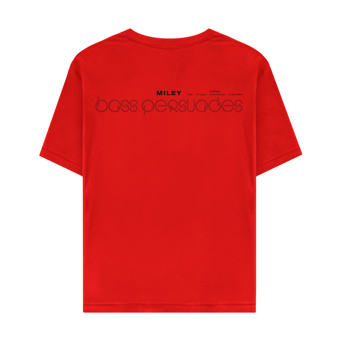Bass Persuades Red T-Shirt